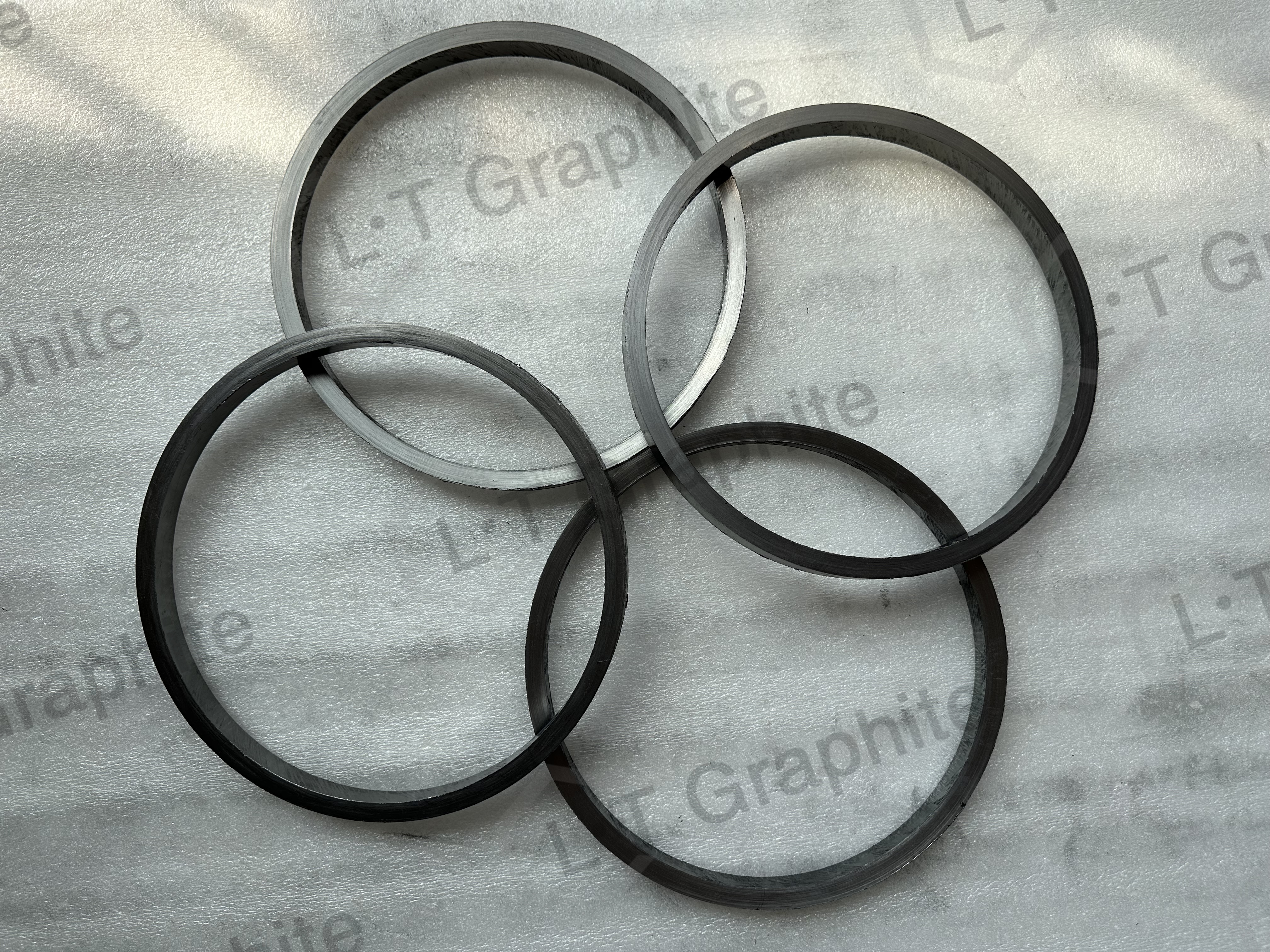 Nickel foundation ink ring for packing seal of machine pump tube valve