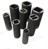 High purity graphite tubes for brass smelting and continuous casting