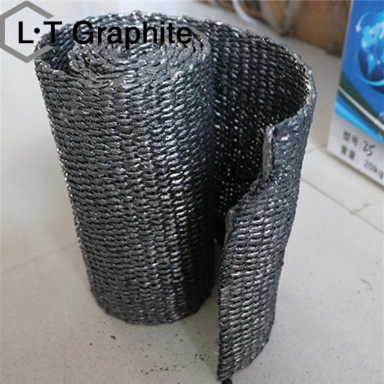 Factory Direct -Braided Graphite Tape for Pump and Furnace Door Sealing