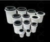 Customized high purity graphite crucible with quartz protective sleeve