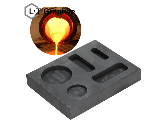 High-Purity Graphite Oil Groove for Melting and Casting Precious Metals