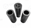 High purity graphite tubes for brass smelting and continuous casting