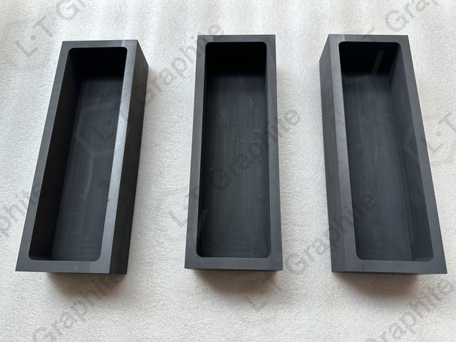 High purity graphite cooling mold for 12 kg gold bullion