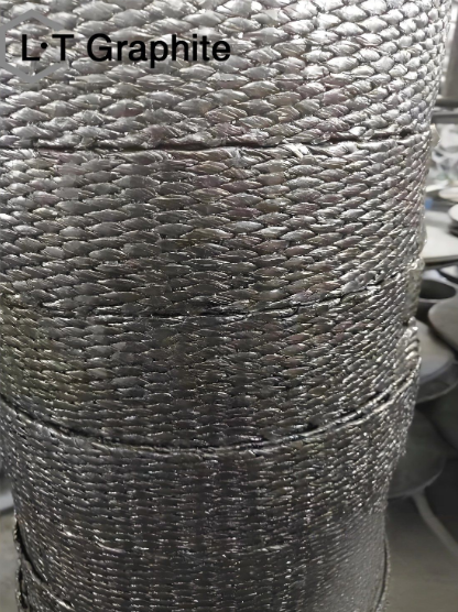 Factory Direct -Braided Graphite Tape for Pump and Furnace Door Sealing