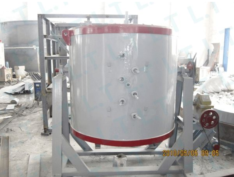 Tiltable Carbon Steel Pot Resistance Metallic Lead Melting Furnace