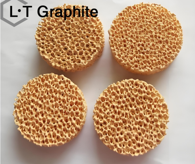 Foam Ceramic Filters Used in Metal Casting Processes to Filter and Purify Molten Metal