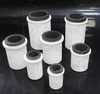 Customized high purity graphite crucible with quartz protective sleeve