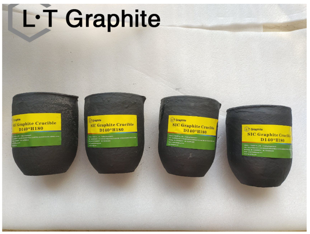 Small Capacity SIC Graphite Crucible for Melting Gold