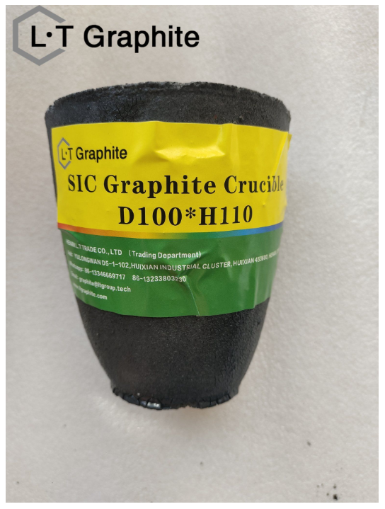 Small Capacity SIC Graphite Crucible for Melting Gold