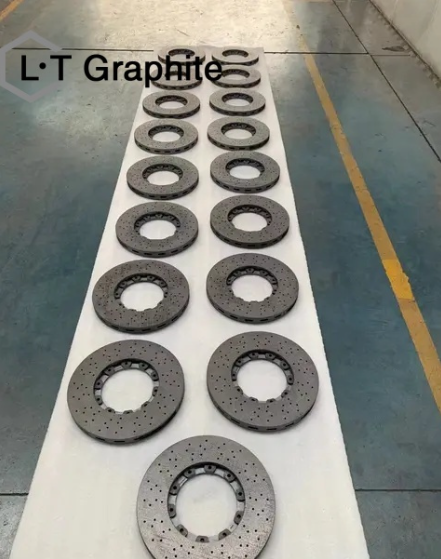 Carbon-Ceramic Brake Discs (C/C-SiC) for Automotive Applications